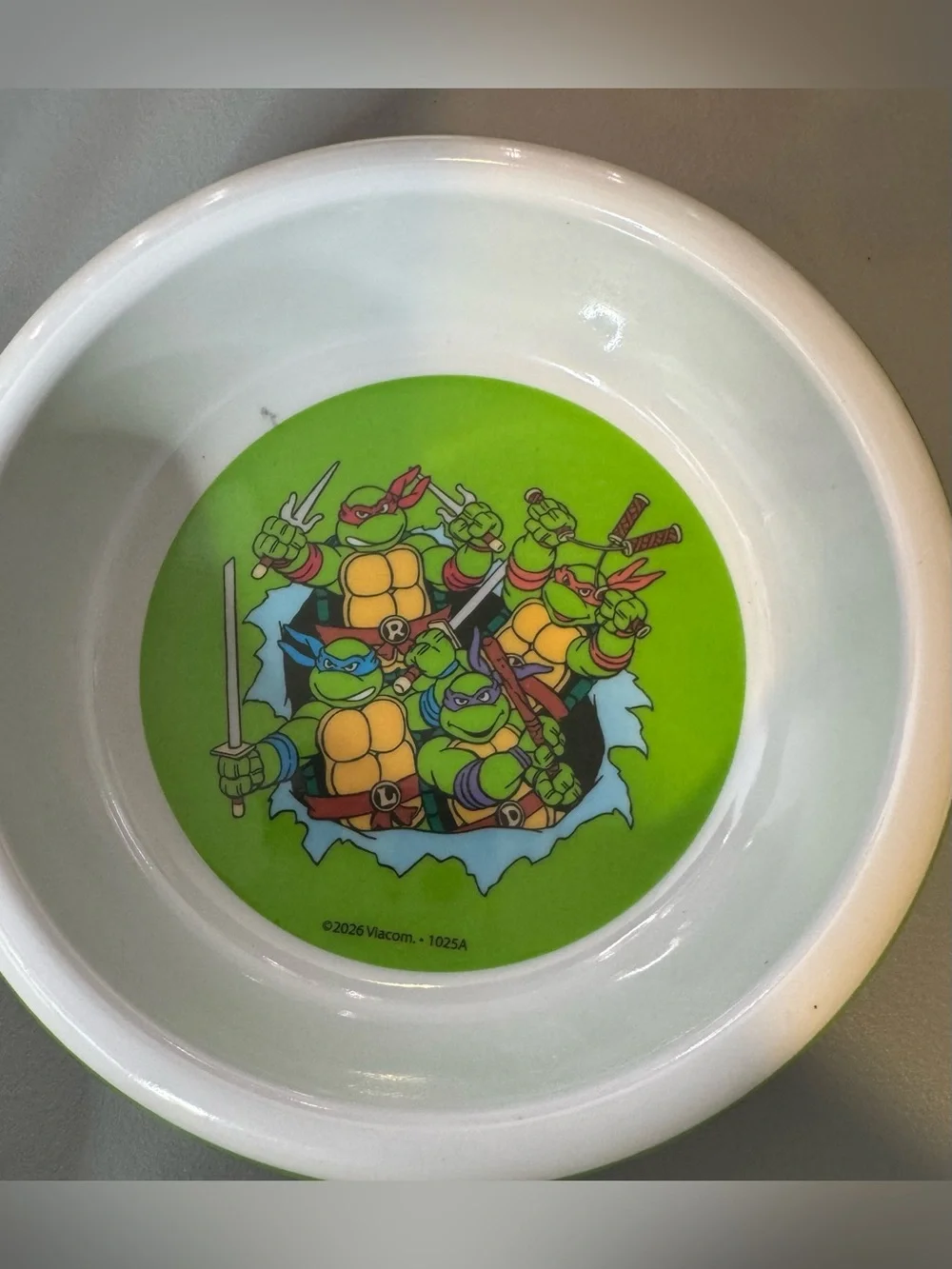 Teenage Mutant Ninja Turtles pet dog Bowl - Green Graphic novelty feeding